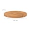 Flash Furniture 24" Round Butcher Block Style Table Top XU-BB24RD-GG - alternate 6